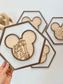 Mouse‑Inspired Hexagon Park Icon Decor