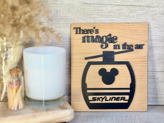 Magical Skyliner Wall Art - "There's Magic in the Air"