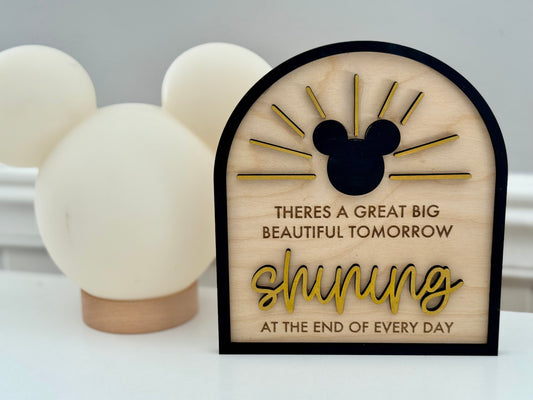 Tomorrowland Inspired Positivity Sign