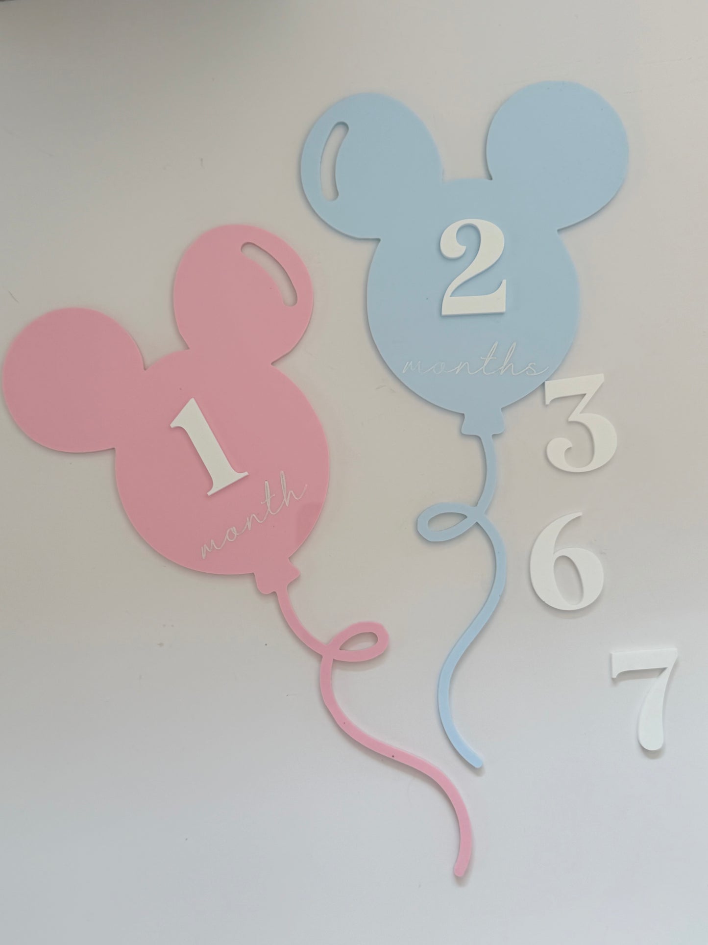 Balloon Monthly Milestone Disc