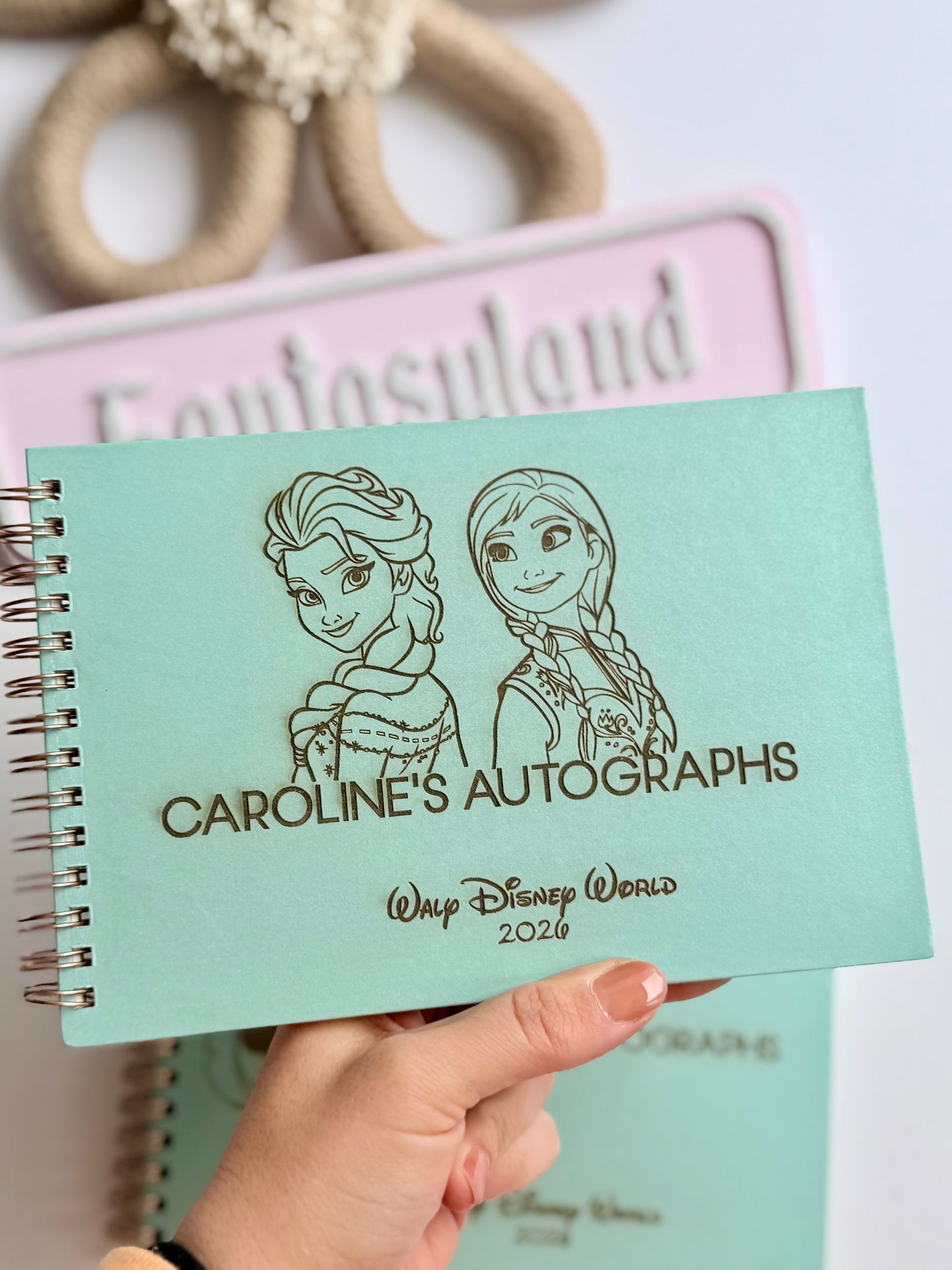 Personalized Character Autograph Book