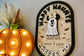 Hey Boo Halloween Decor, Coffee Bar Decor