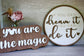 If You Can Dream It, Do It  Walt Disney Quote Modern Home Decor