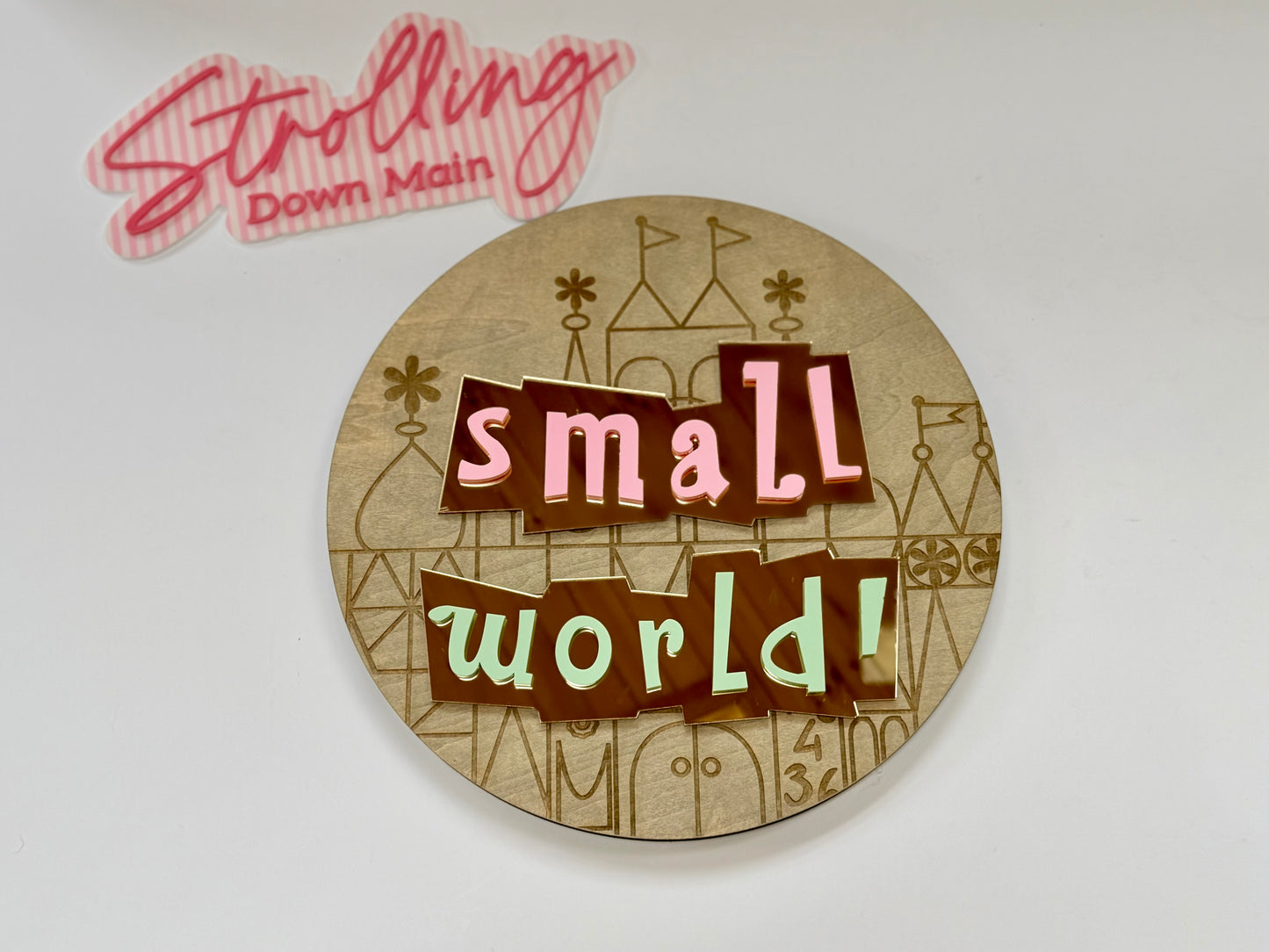 It's a Small World Decor