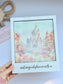 Castle Watercolor Wall Art
