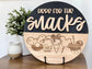 Here for the snacks