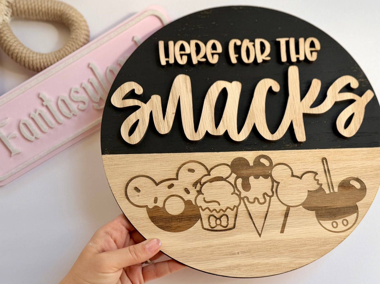 Here for the snacks