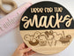 Here for the snacks