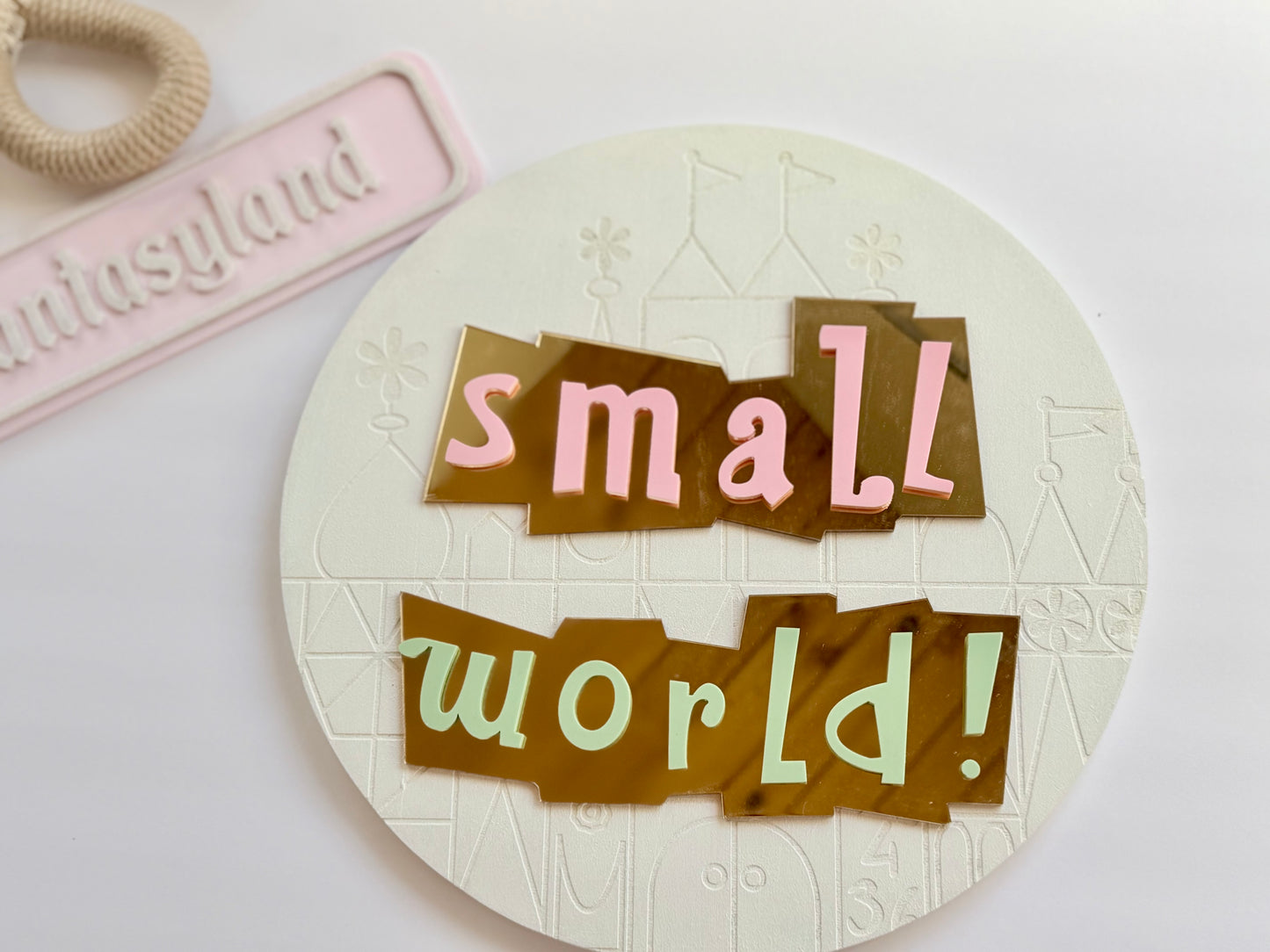 It's a Small World Decor
